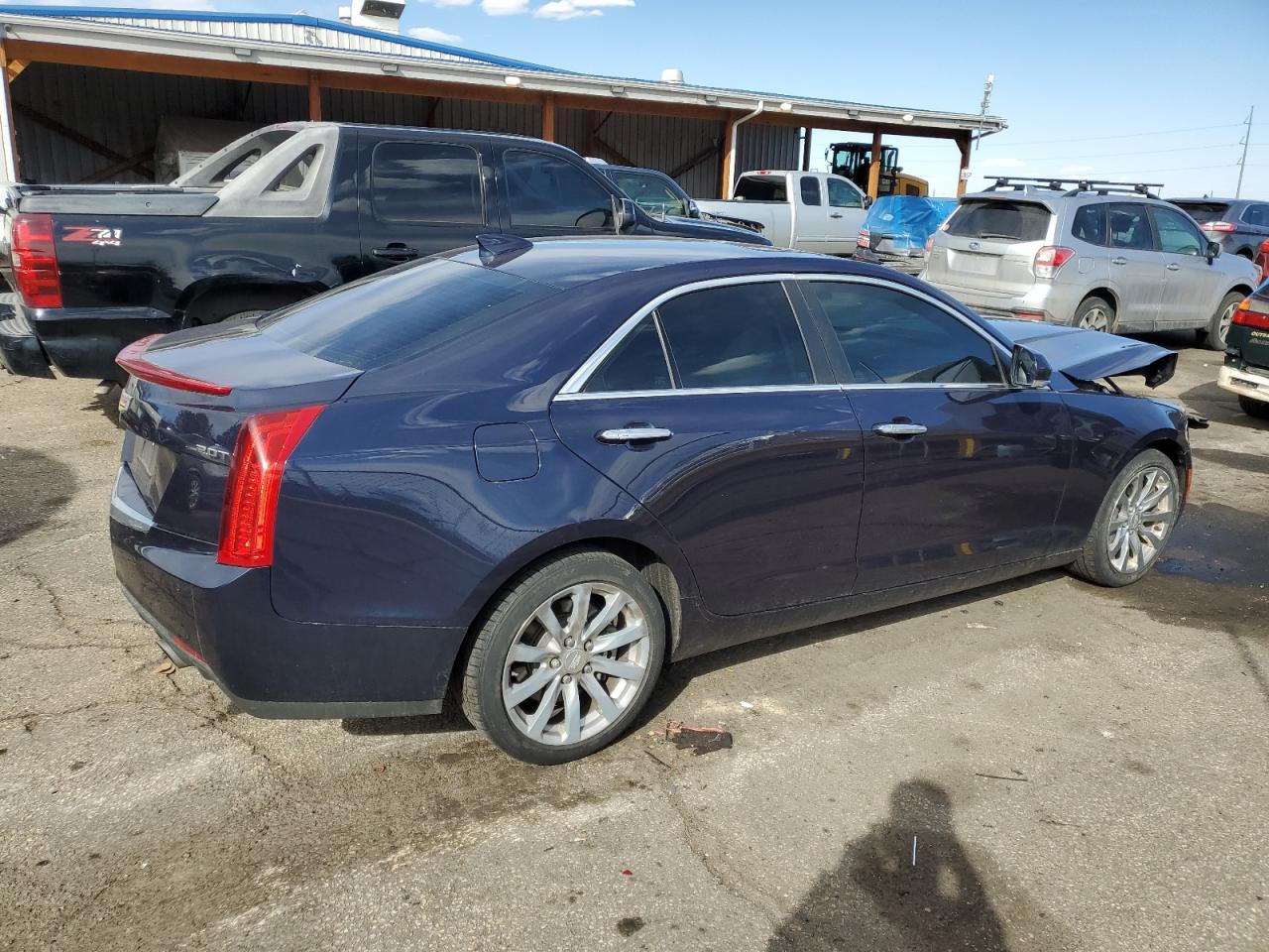 2017 Cadillac ATS VIN 1G6AH5SXXH0158865 Copart auction photo, front end damage thumbnail 3