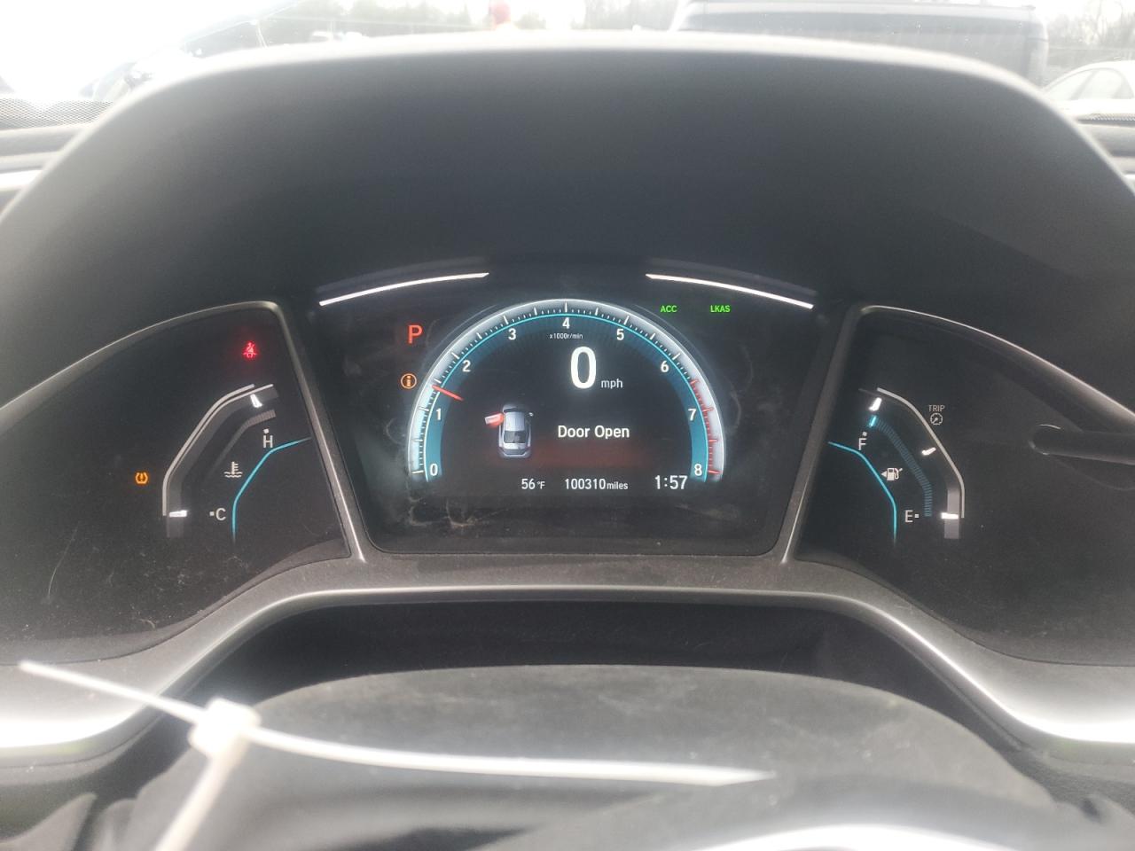 2018 Honda Civic VIN JHMFC1F95JX003917 Copart auction photo, rear end damage thumbnail 9