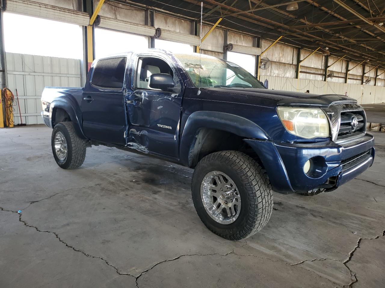 2005 Toyota Tacoma VIN 5TEJU62N65Z076172 Copart auction photo, side damage thumbnail 4