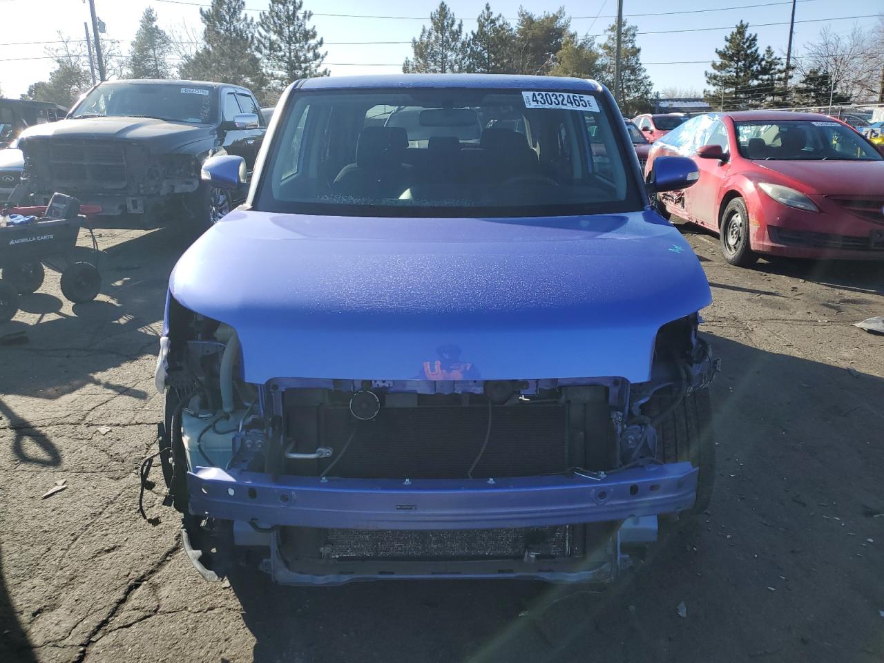 2010 Toyota xB VIN JTLZE4FE0A1112333 Copart auction photo, front end damage thumbnail 5