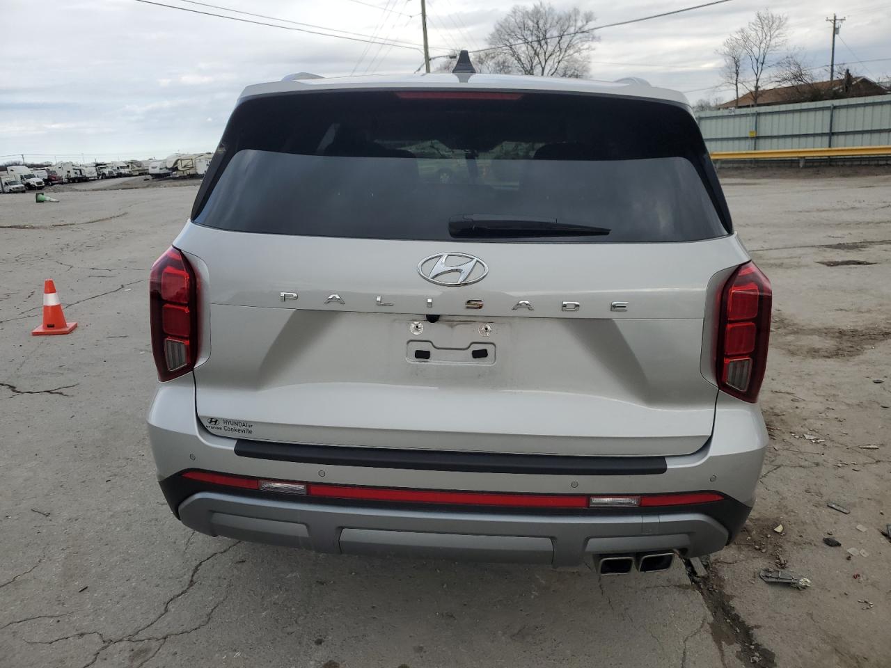 2024 Hyundai Palisade VIN KM8R24GE2RU802030 Copart auction photo, front end damage thumbnail 6