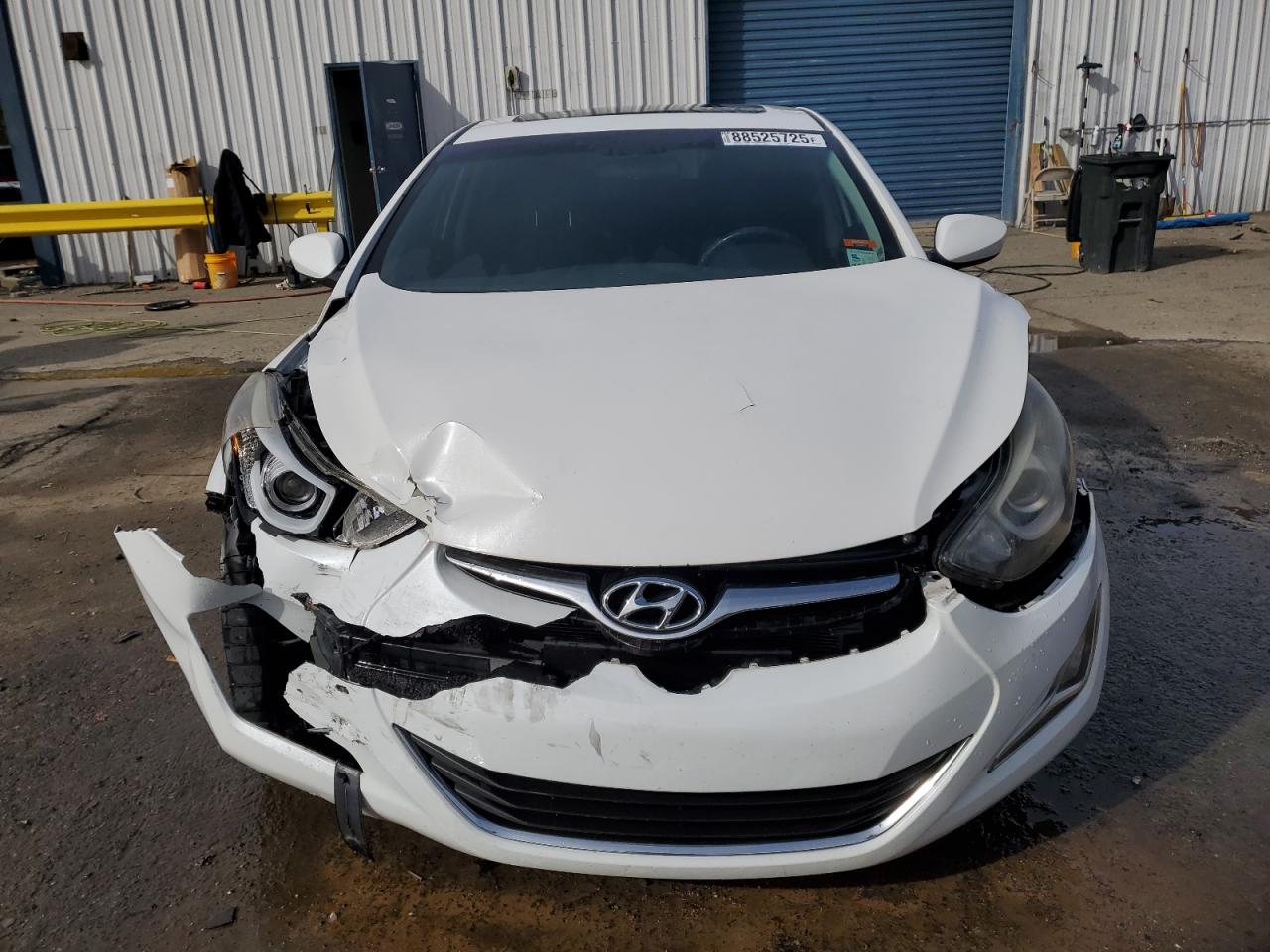 2015 Hyundai Elantra VIN 5NPDH4AE8FH611885 Copart auction photo, front end damage thumbnail 5