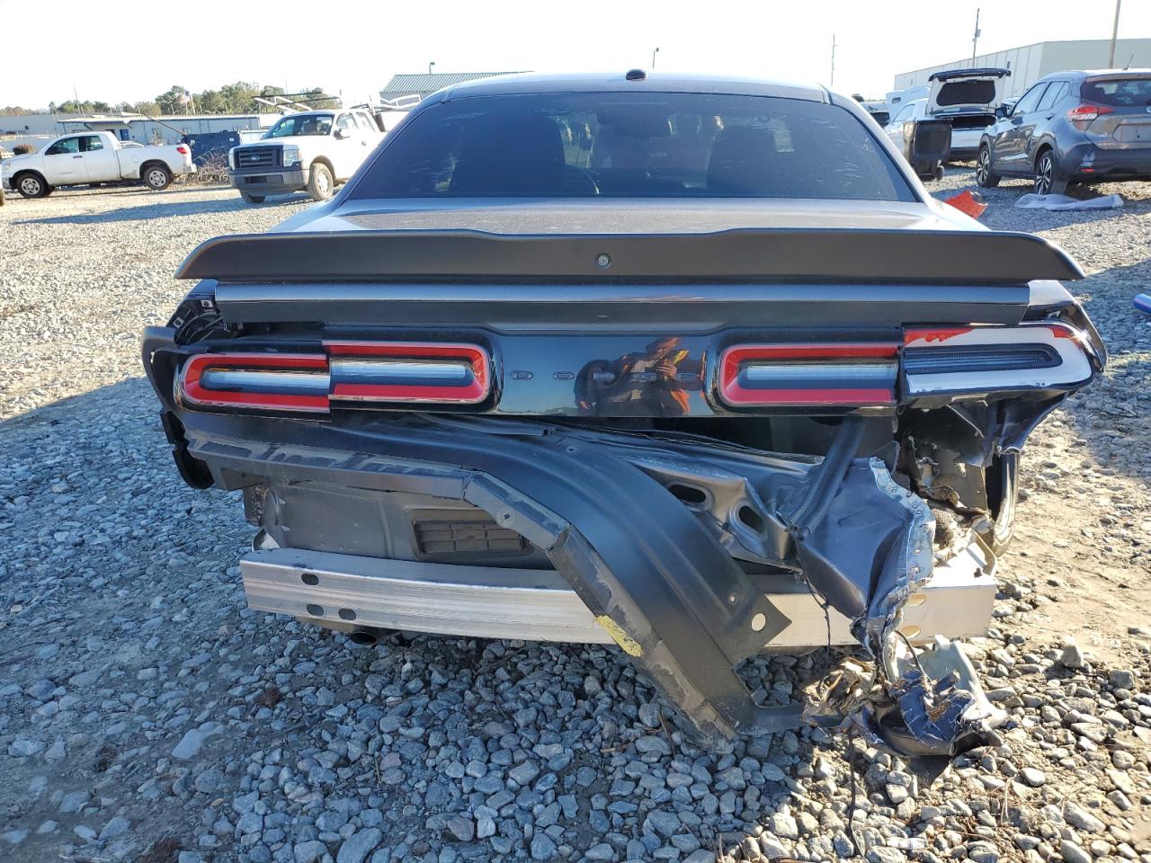 2021 Dodge Challenger VIN 2C3CDZAG2MH573621 Copart auction photo, side / rear end damage thumbnail 6