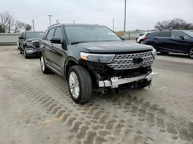 2023 Ford Explorer VIN 1FMSK7FH1PGB50771 Copart auction photo, front end / hail damage thumbnail 11
