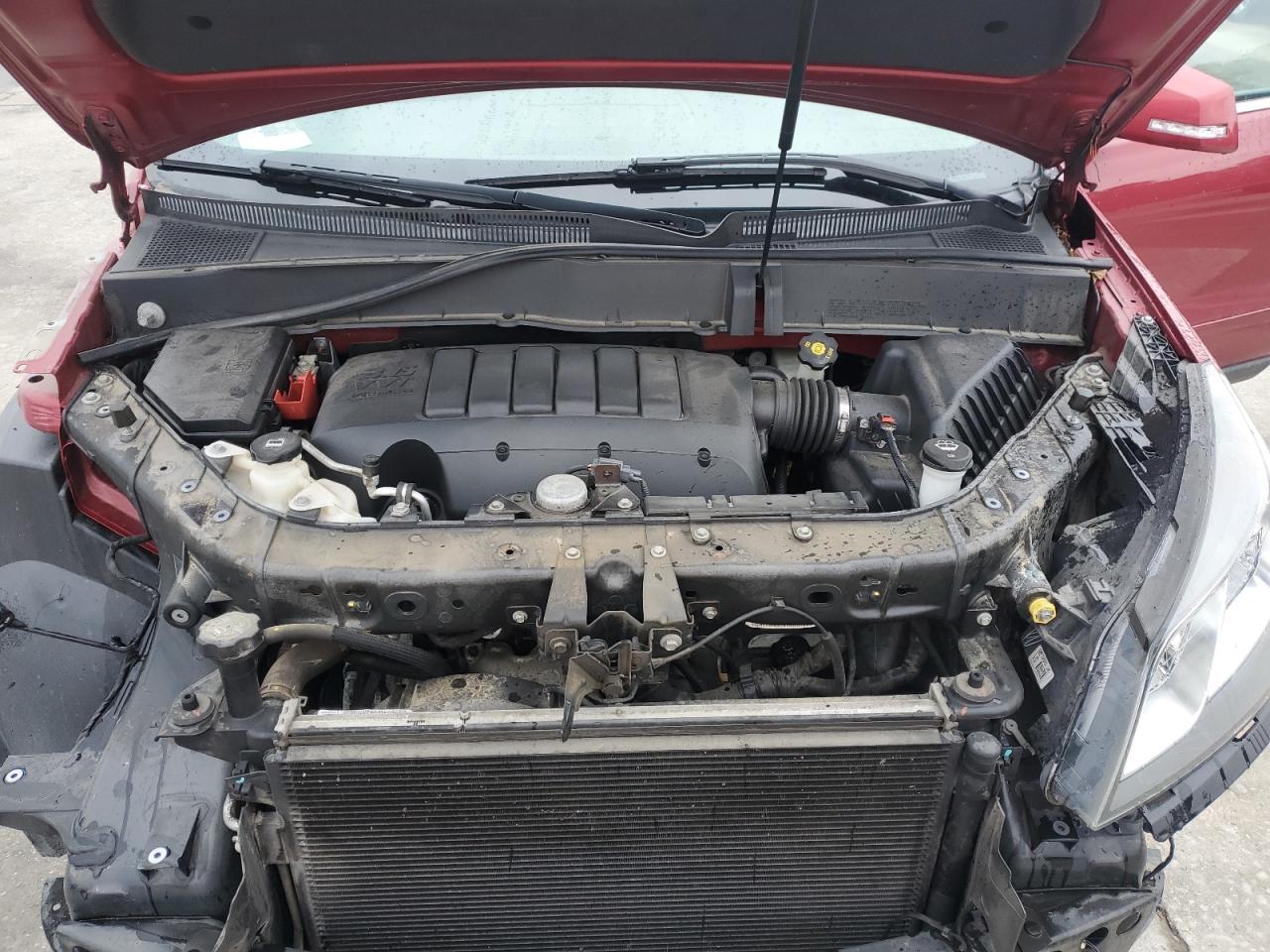 2014 Chevrolet Traverse VIN 1GNKRGKD0EJ333363 Copart auction photo, side damage thumbnail 13