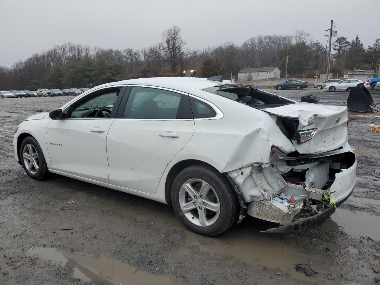 2020 Chevrolet Malibu VIN 1G1ZC5ST9LF091251 Copart auction photo, rear end / minor dent/scratches damage thumbnail 2