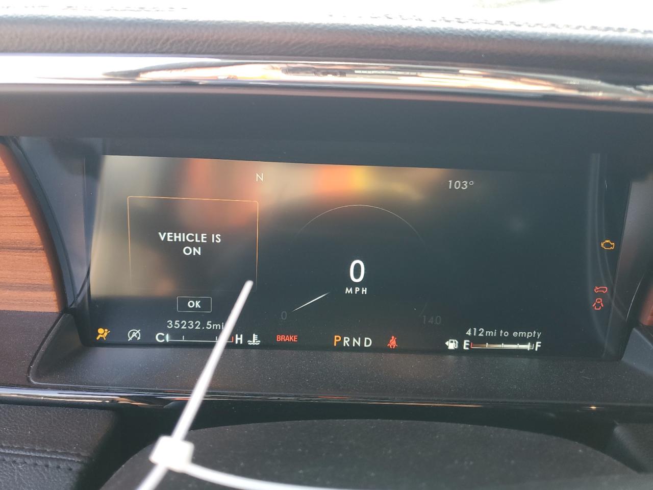 2019 Lincoln Navigator VIN 5LMJJ2HT0KEL17111 Copart auction photo, side damage thumbnail 9