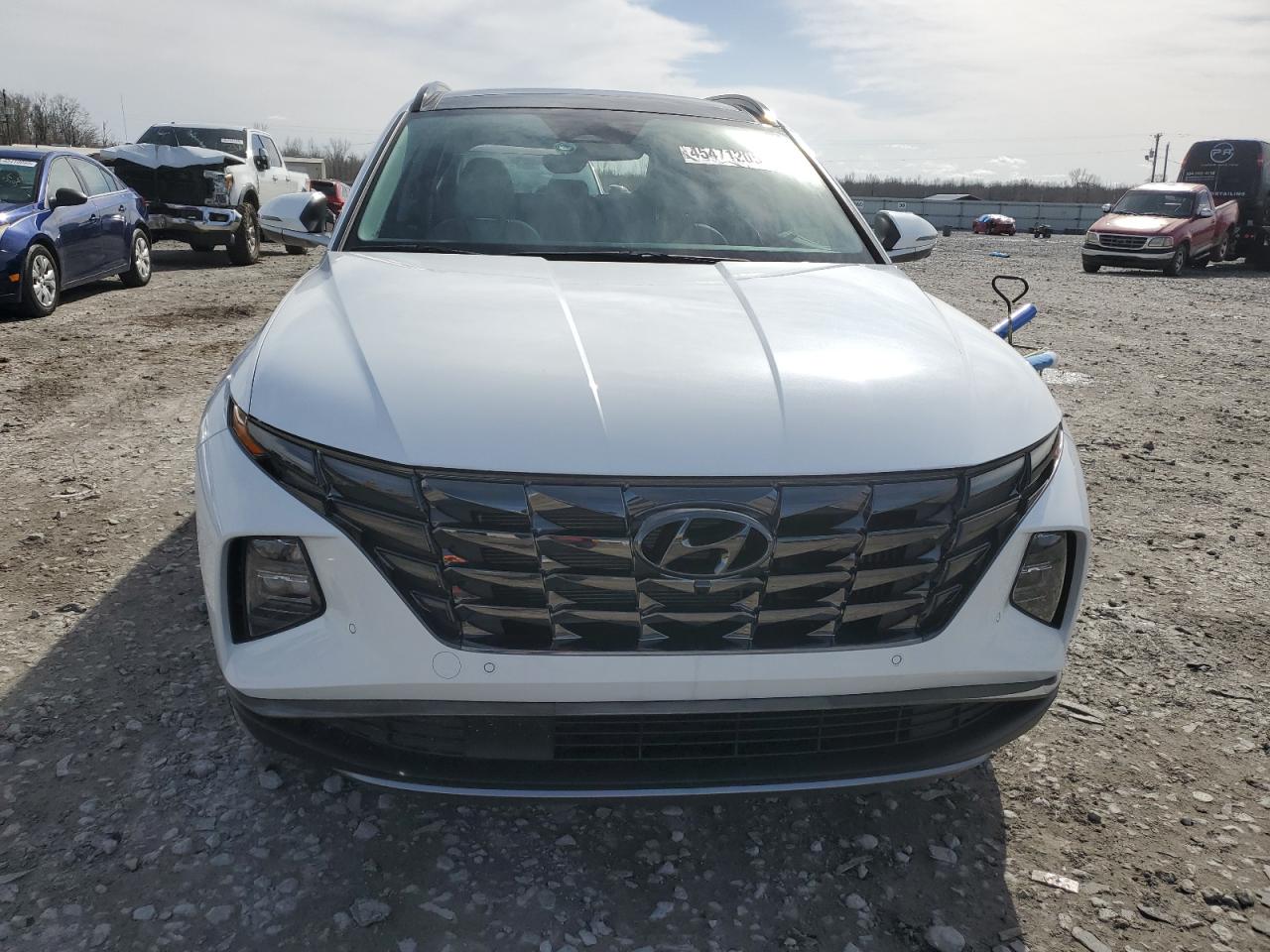 2024 Hyundai Tucson VIN KM8JECD15RU246361 Copart auction photo, rear end damage thumbnail 5