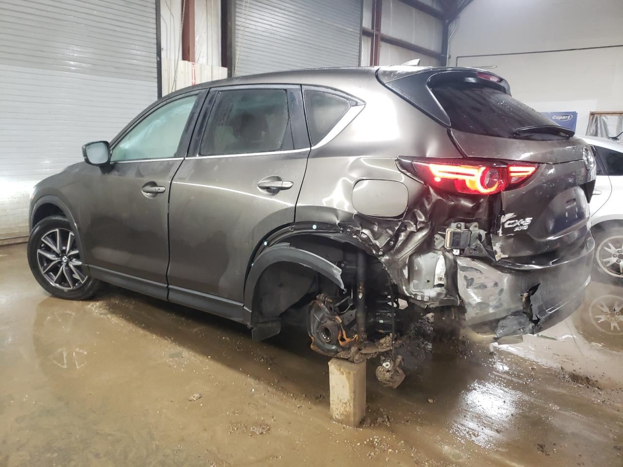 2018 Mazda CX-5 VIN JM3KFBDM7J0302197 Copart auction photo, rear end damage thumbnail 2