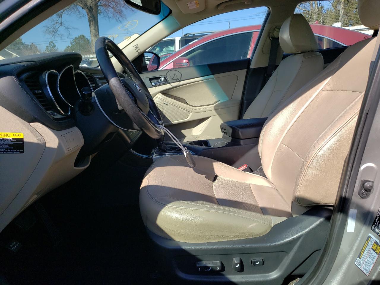 2013 KIA Optima VIN 5XXGN4A76DG230357 Copart auction photo, front end / rear end damage thumbnail 7