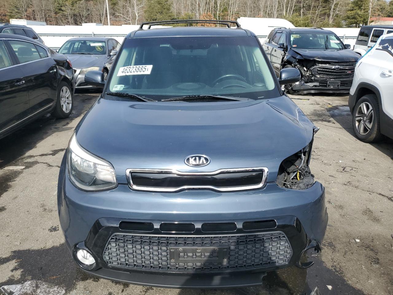 2016 KIA Soul VIN KNDJP3A58G7311799 Copart auction photo, front end damage thumbnail 5