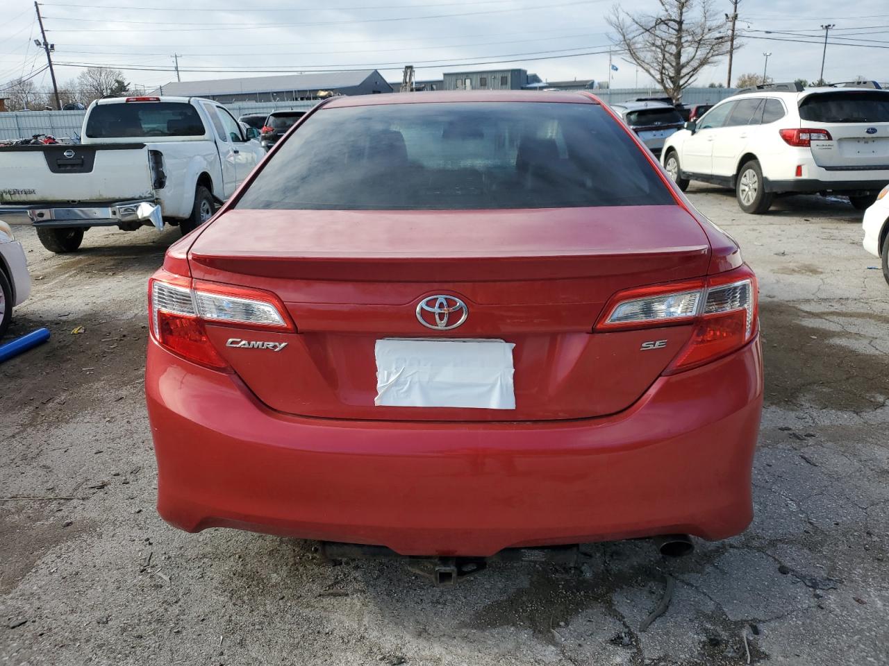 2012 Toyota Camry VIN 4T1BF1FK5CU569294 Copart auction photo, front end / side damage thumbnail 6