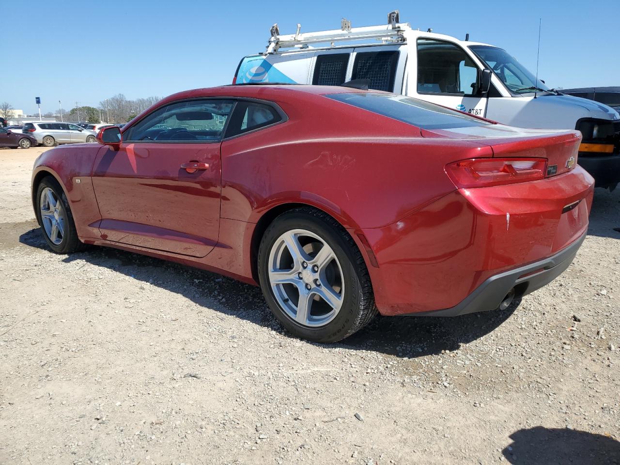 2018 Chevrolet Camaro VIN 1G1FB1RX2J0148056 Copart auction photo, front end / side damage thumbnail 2