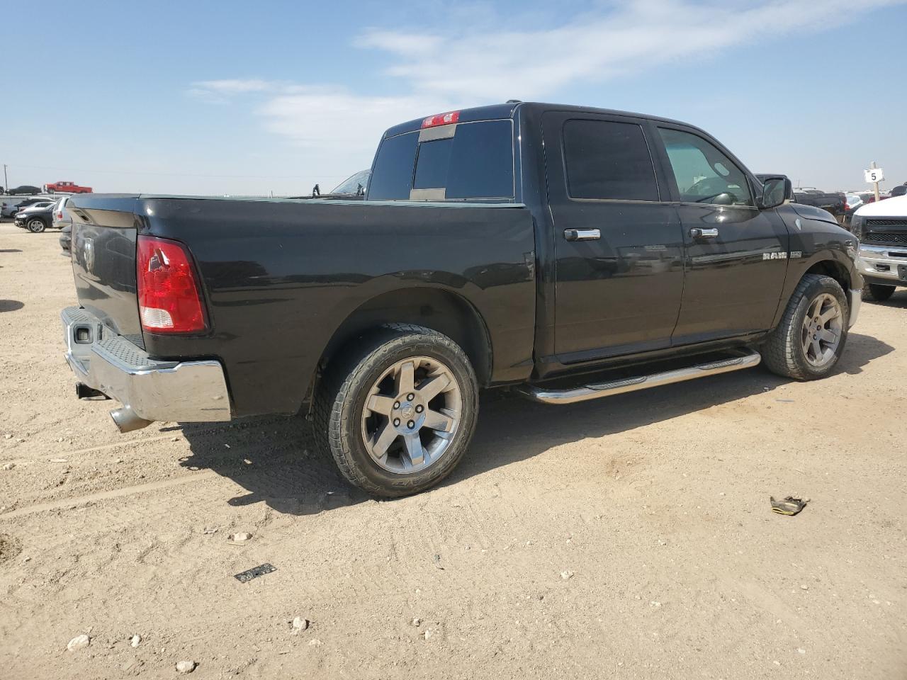 2009 Dodge RAM VIN 1D3HB13T79J505668 Copart auction photo, rear end / minor dent/scratches damage thumbnail 3