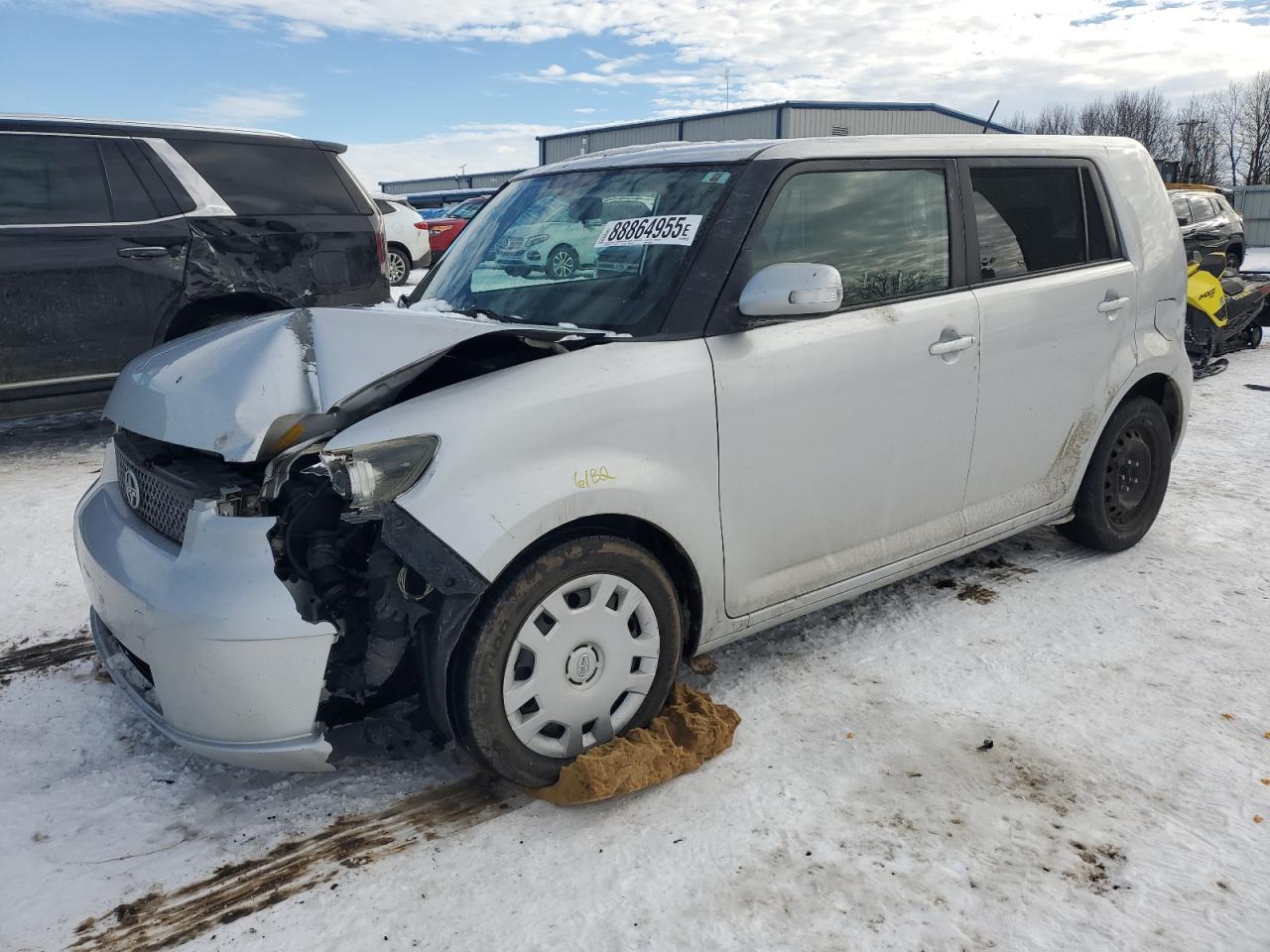 2008 Toyota xB VIN JTLKE50E581051524