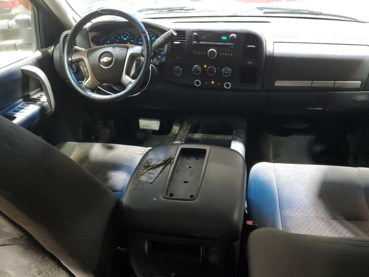 2009 Chevrolet Silverado VIN 1GCHK53619F188550 Copart auction photo, side damage thumbnail 8