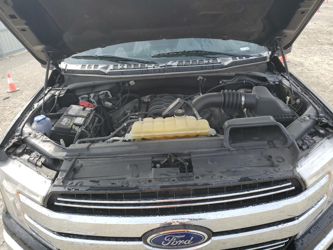 2020 Ford F-150 VIN 1FTEW1E56LKD86222 Copart auction photo, side damage thumbnail 11