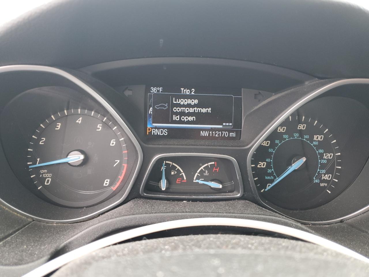 2014 Ford Focus VIN 1FADP3J2XEL458476 Copart auction photo, front end / minor dent/scratches damage thumbnail 9