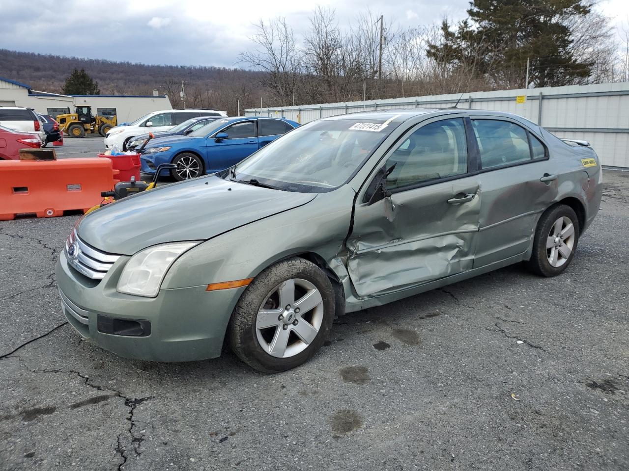 2008 Ford Fusion VIN 3FAHP07ZX8R137256