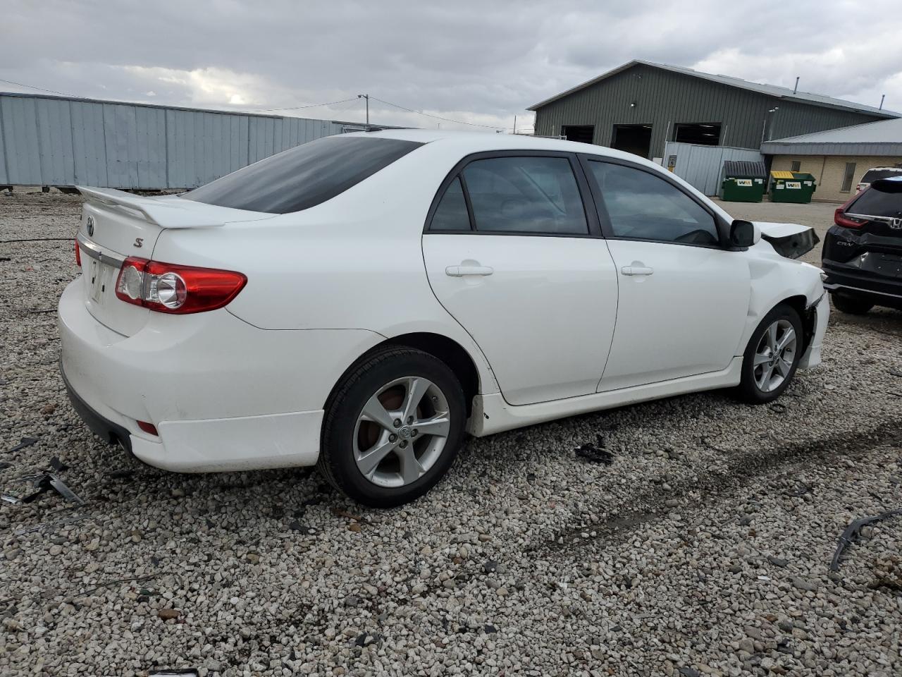 2011 Toyota Corolla VIN 2T1BU4EE4BC571752 Copart auction photo, front end damage thumbnail 3