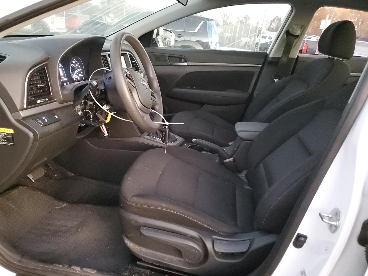 2018 Hyundai Elantra VIN 5NPD84LFXJH232093 Copart auction photo, vandalism damage thumbnail 7