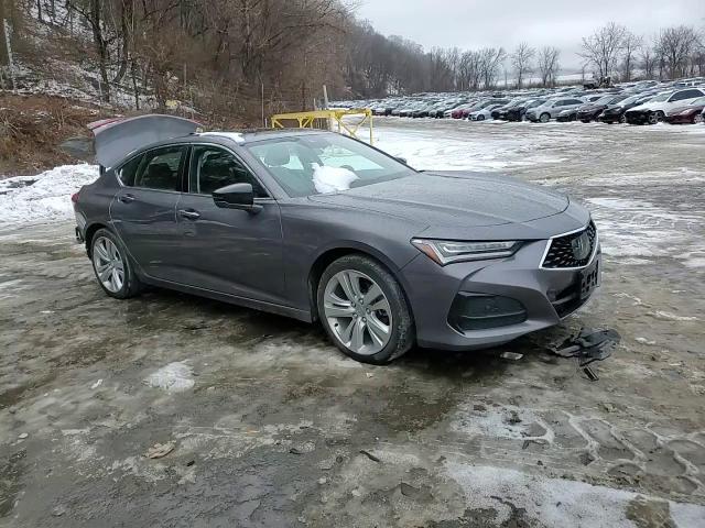 2021 Acura TLX VIN 19UUB6F48MA001374 Copart auction photo, rear end damage thumbnail 13