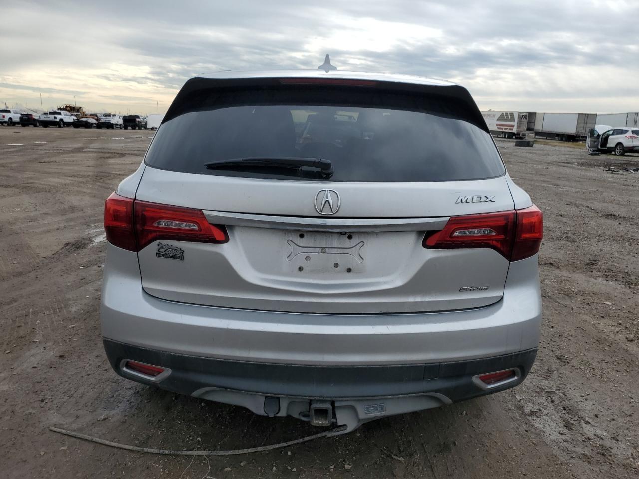 2014 Acura MDX VIN 5FRYD4H45EB041897 Copart auction photo, front end / side damage thumbnail 6
