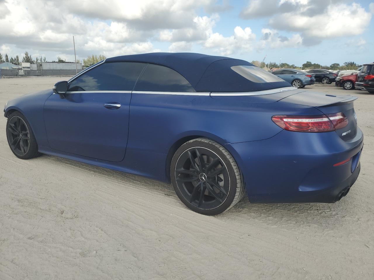 2021 Mercedes-Benz E-klasse VIN W1K1K6BB0MF164664 Copart auction photo, front end / side damage thumbnail 2