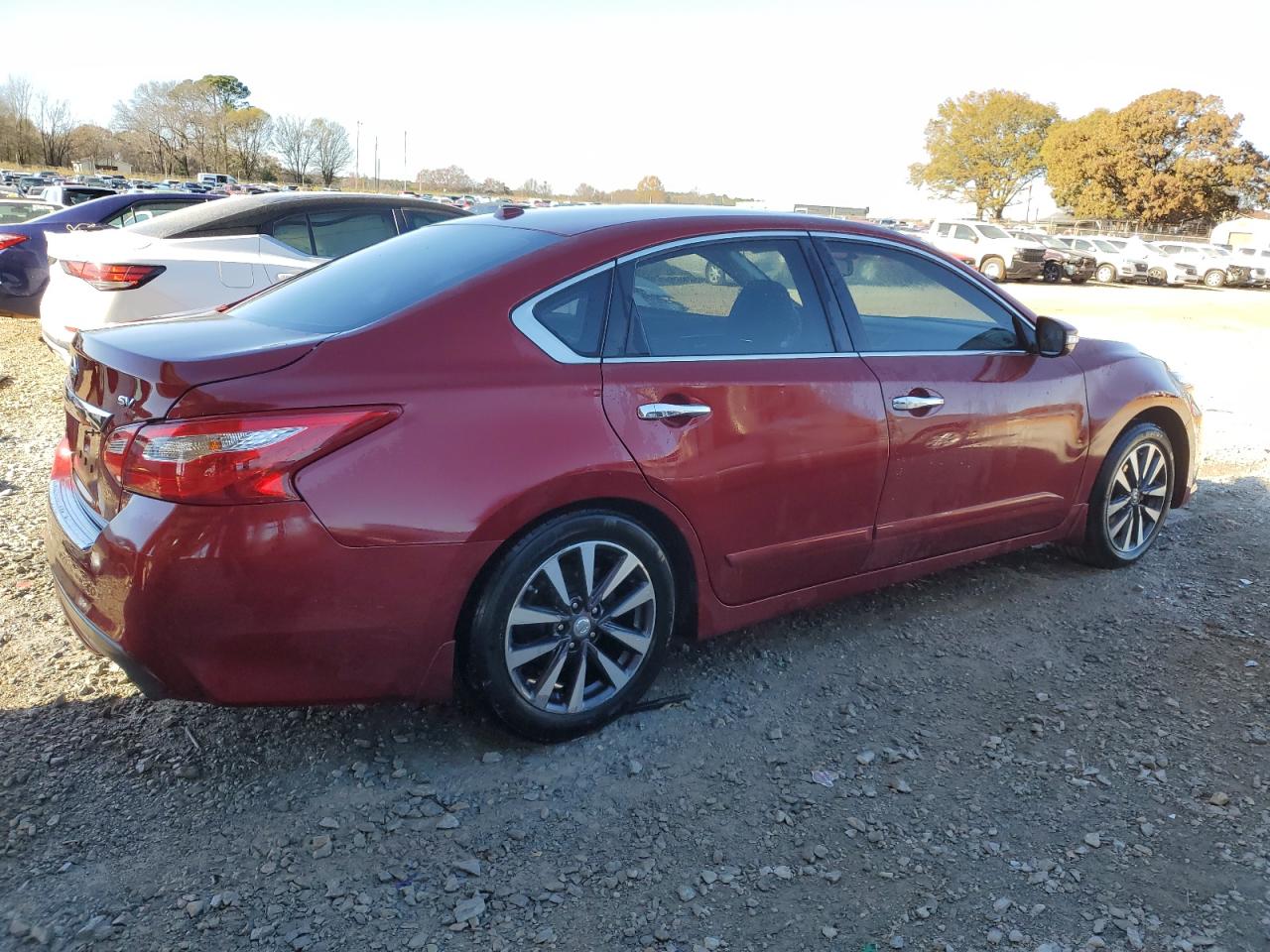 2017 Nissan Altima VIN 1N4AL3APXHC266215 Copart auction photo, side / rear end damage thumbnail 3