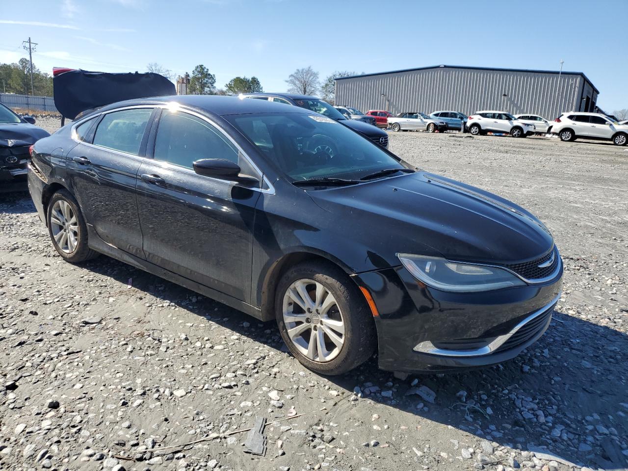 2015 Chrysler 200 VIN 1C3CCCAB9FN696962 Copart auction photo, rear end damage thumbnail 4
