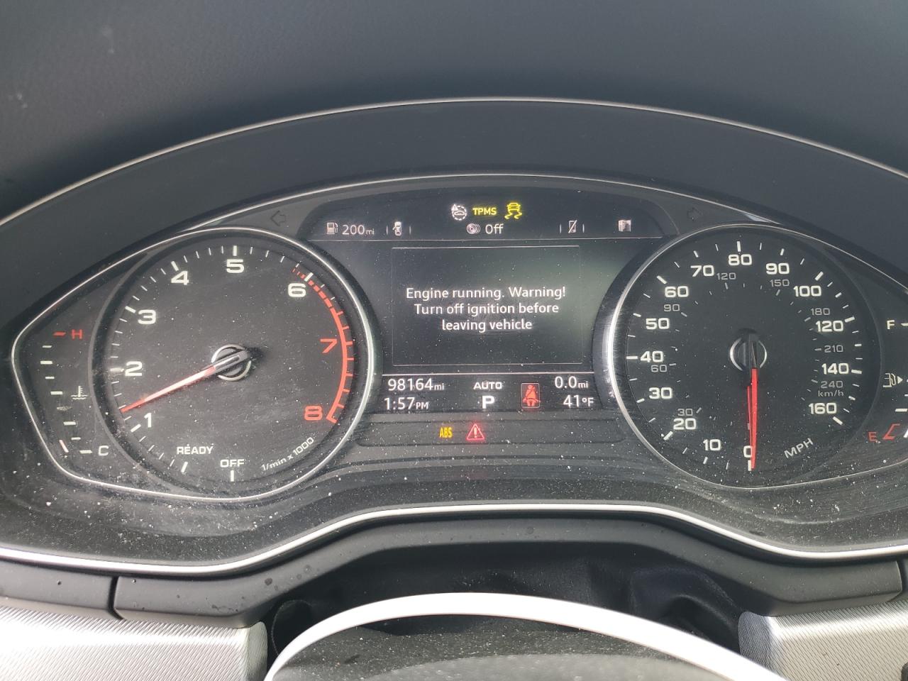 2017 Audi A4 VIN WAUANAF46HN062732 Copart auction photo, front end / rear end damage thumbnail 9