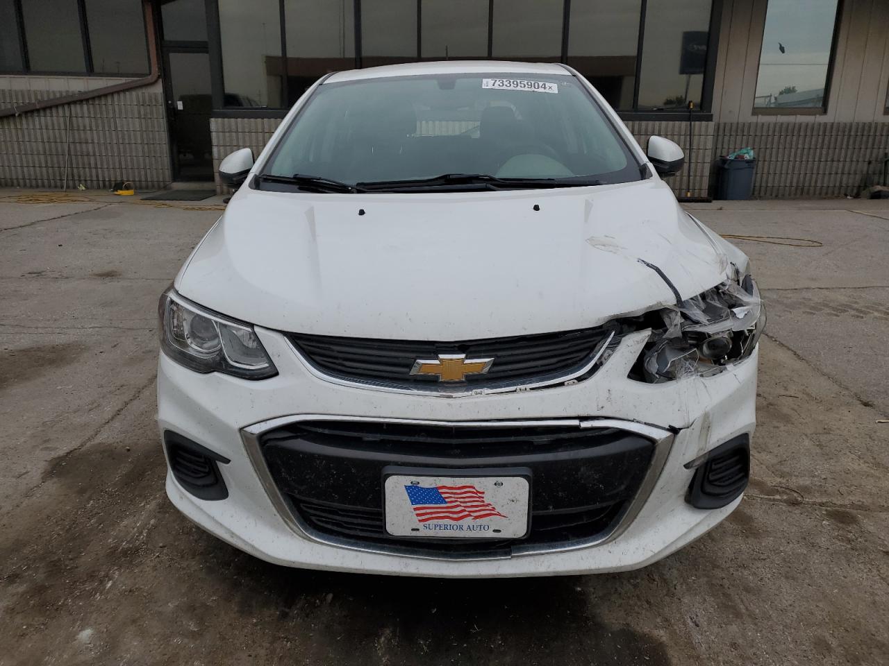 2017 Chevrolet Sonic VIN 1G1JG6SH8H4147900 Copart auction photo, all over damage thumbnail 5