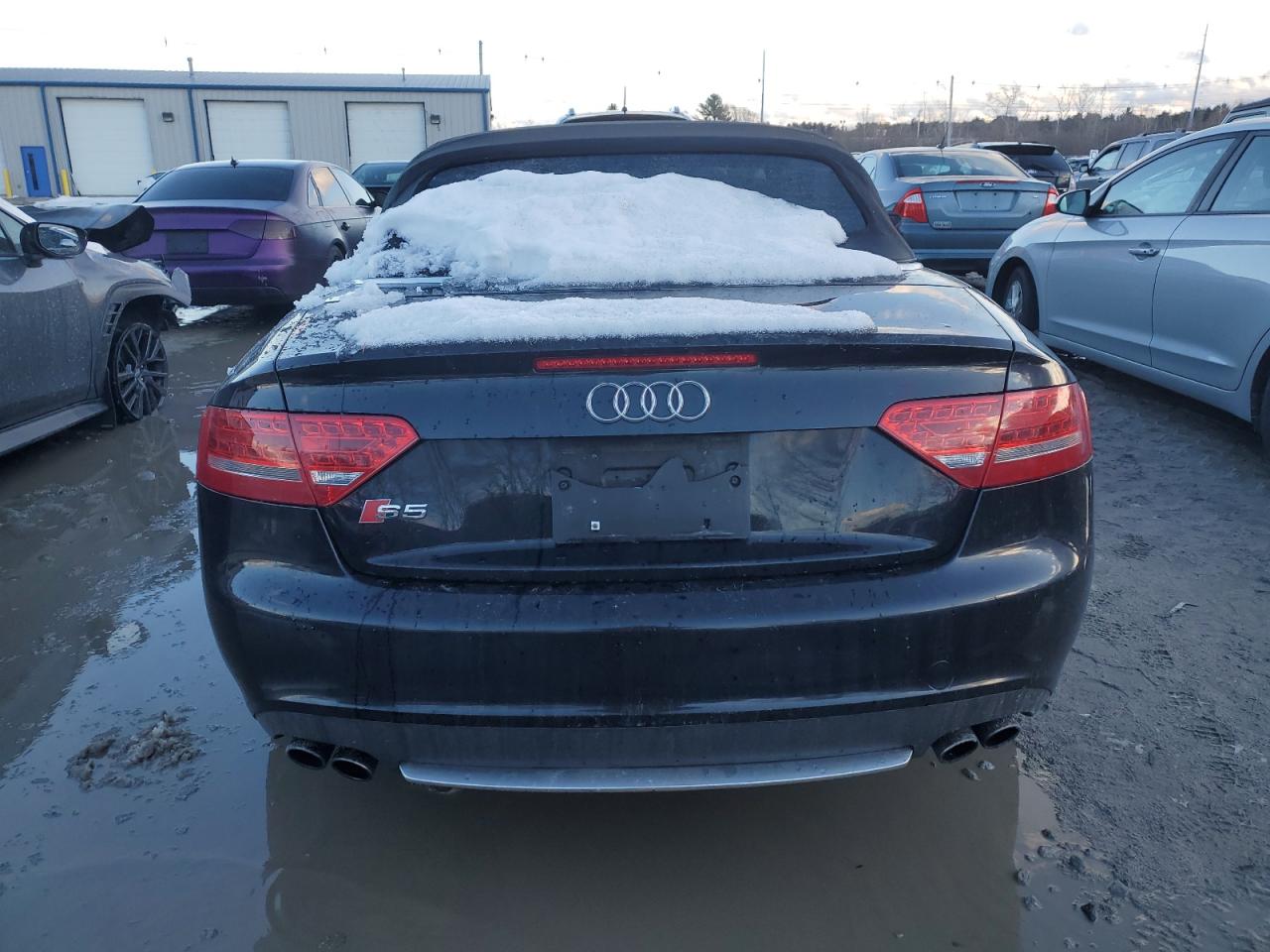 2010 Audi RS5 VIN WAUCGAFH7AN019478 Copart auction photo, front end / side damage thumbnail 6