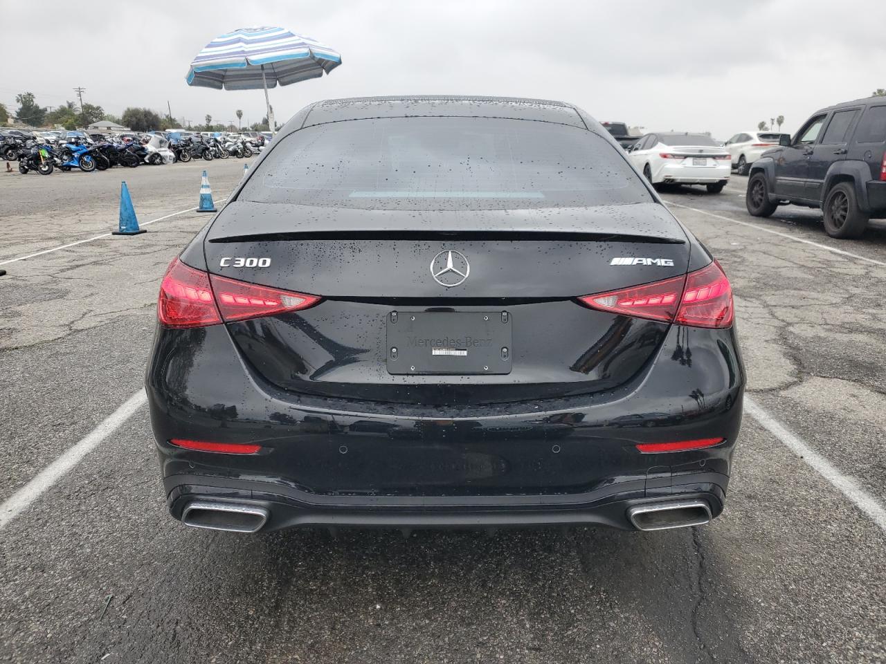 2023 Mercedes-Benz C-klasse VIN W1KAF4GB9PR152727 Copart auction photo, side / minor dent/scratches damage thumbnail 6