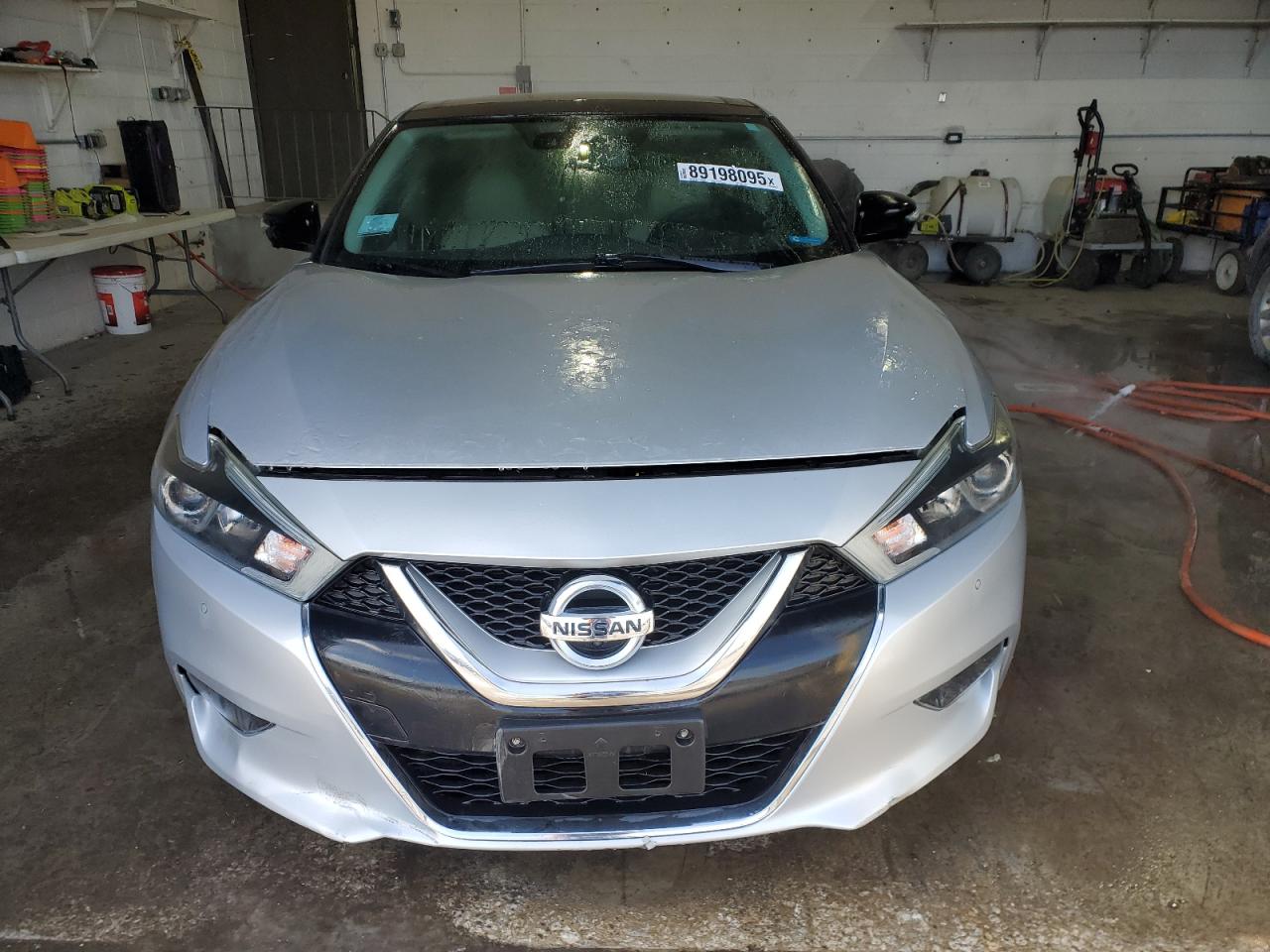 2016 Nissan Maxima VIN 1N4AA6AP2GC393403 Copart auction photo, vandalism / front end damage thumbnail 5