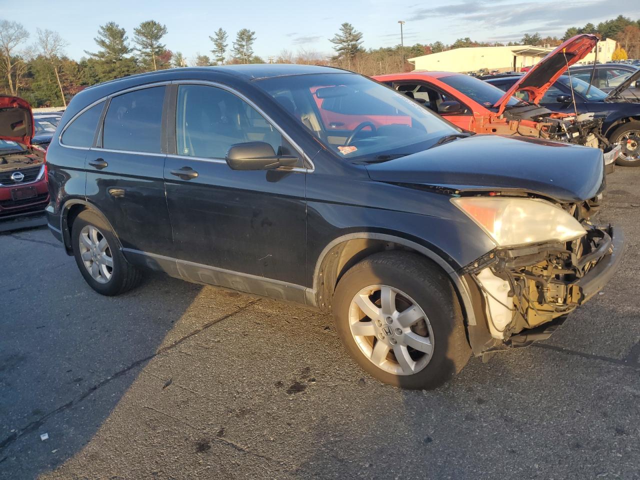 2011 Honda CR-V VIN 5J6RE4H48BL053032 Copart auction photo, front end damage thumbnail 4
