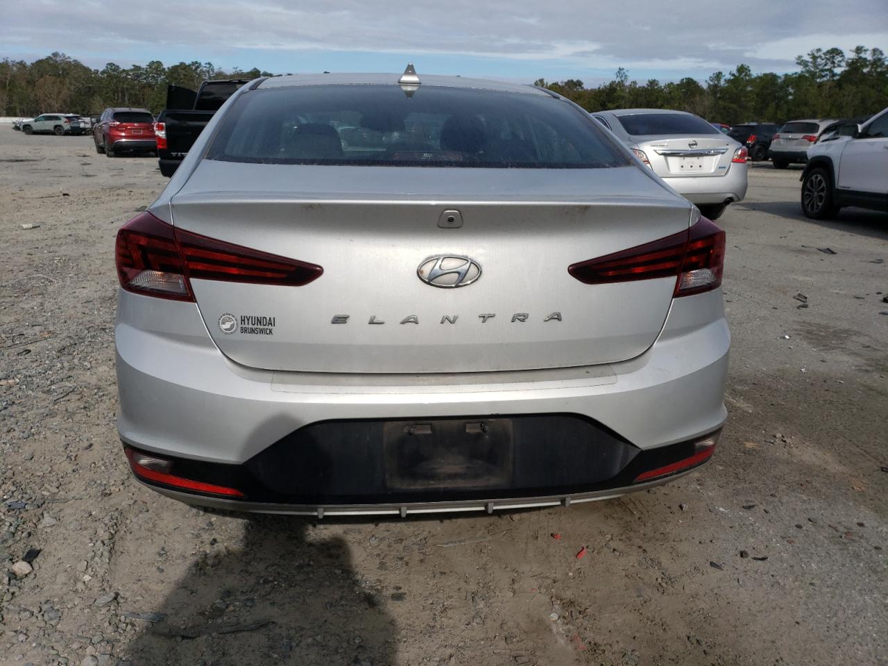 2020 Hyundai Elantra VIN 5NPD84LF7LH521791 Copart auction photo, front end damage thumbnail 6