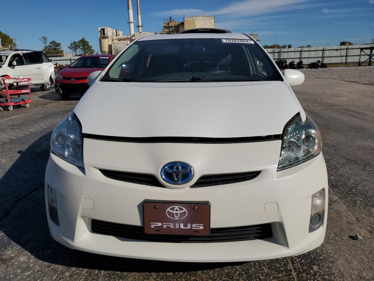 2010 Toyota Prius VIN JTDKN3DU9A0224944 Copart auction photo, hail / all over damage thumbnail 5