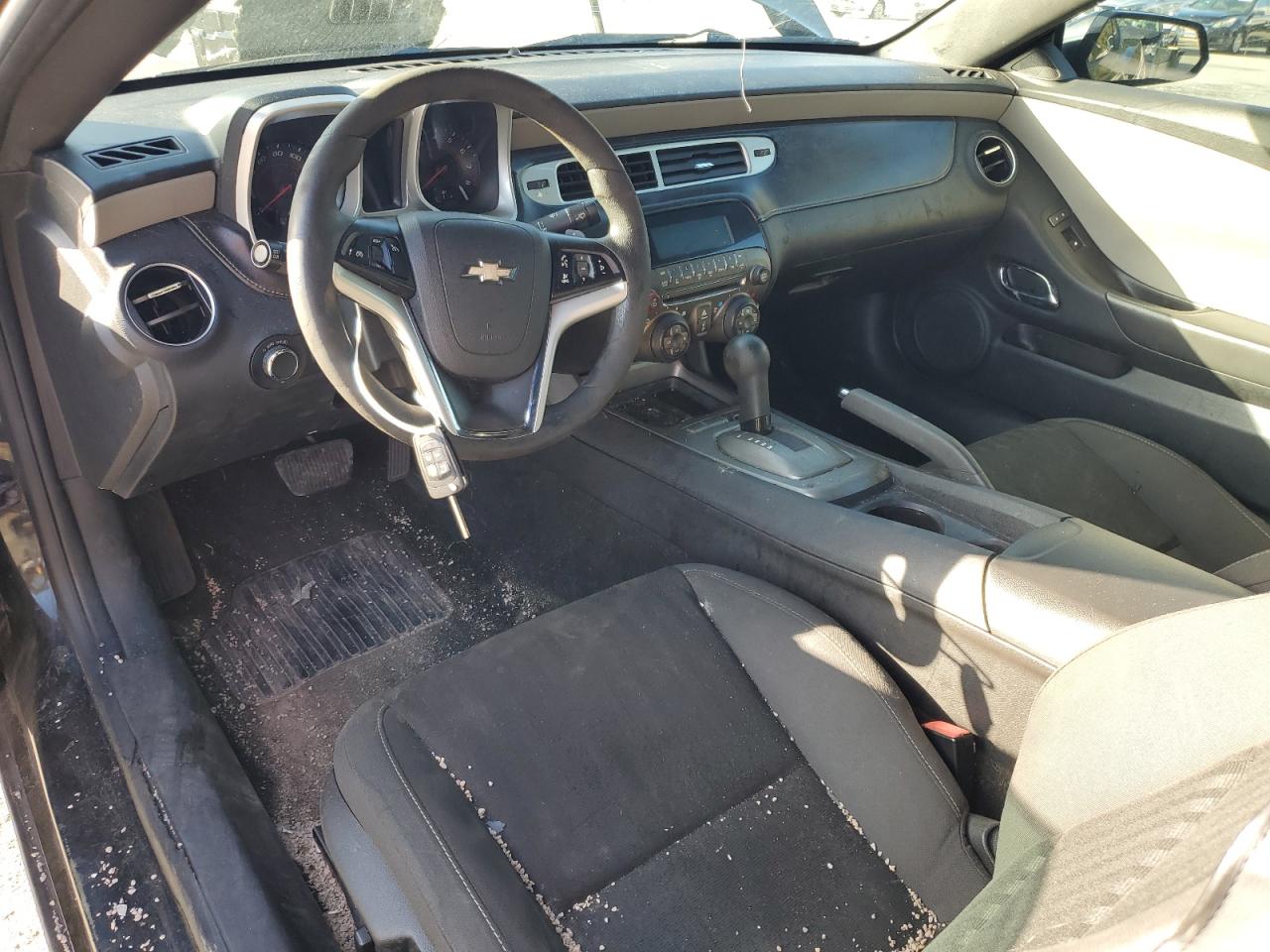 2012 Chevrolet Camaro VIN 2G1FA1E39C9195762 Copart auction photo, all over damage thumbnail 8
