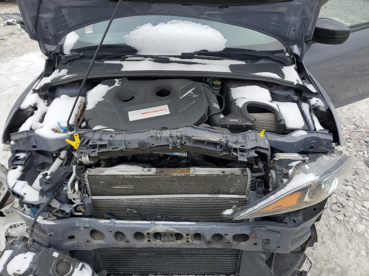 2016 Ford Focus VIN WF0DP3TH4G4117984 Copart auction photo, front end damage thumbnail 12