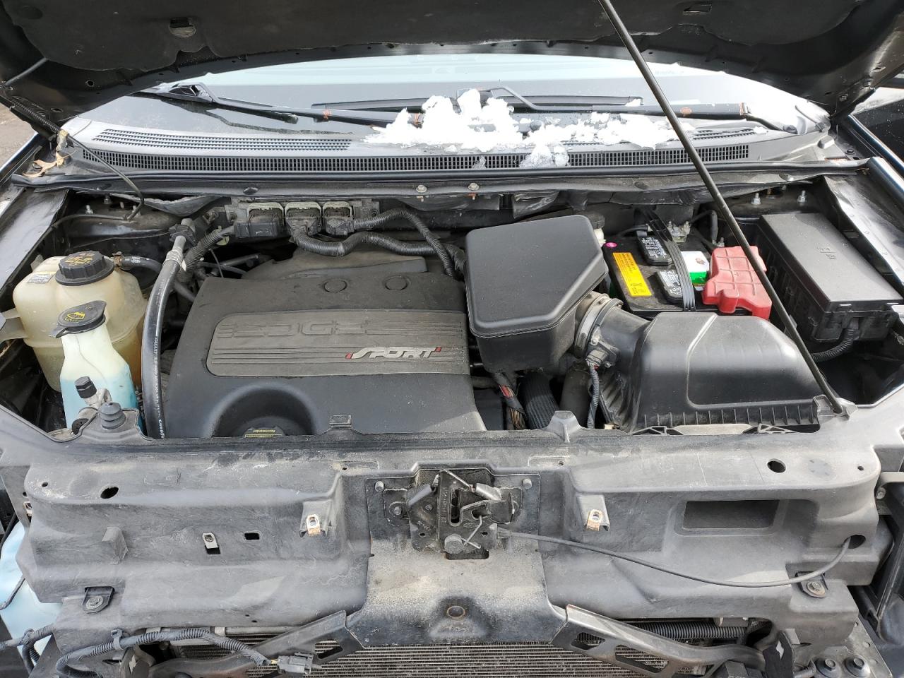 2012 Ford Edge VIN 2FMDK3AK6CBA03187 Copart auction photo, all over damage thumbnail 12