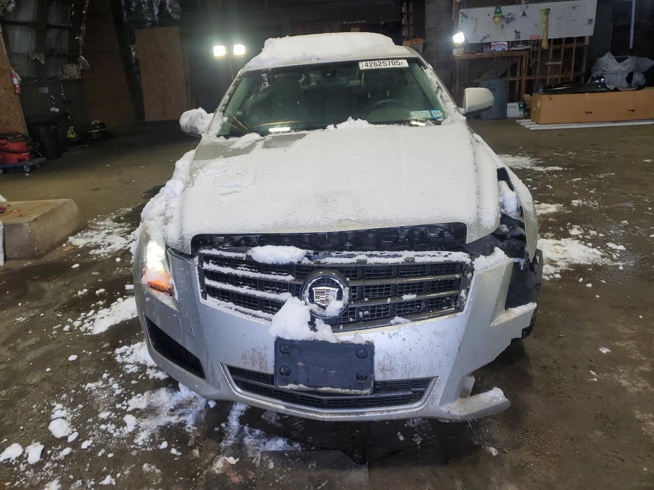 2013 Cadillac ATS VIN 1G6AG5RX8D0171293 Copart auction photo, front end damage thumbnail 5
