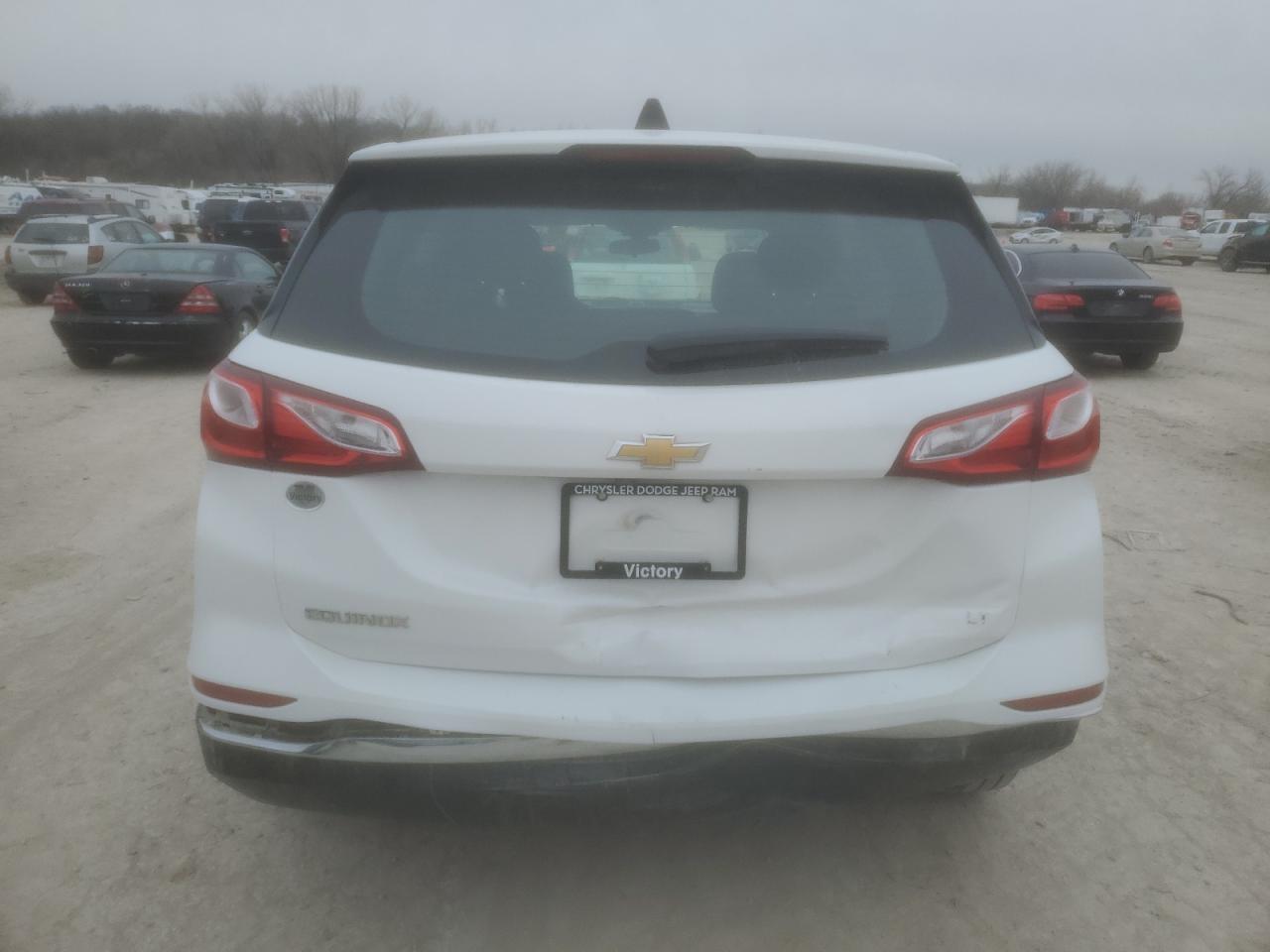 2018 Chevrolet Equinox VIN 2GNAXJEVXJ6195311 Copart auction photo, rear end damage thumbnail 6
