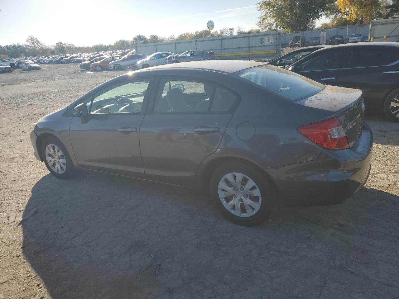 2012 Honda Civic VIN 2HGFB2F50CH595453 Copart auction photo, mechanical damage thumbnail 2