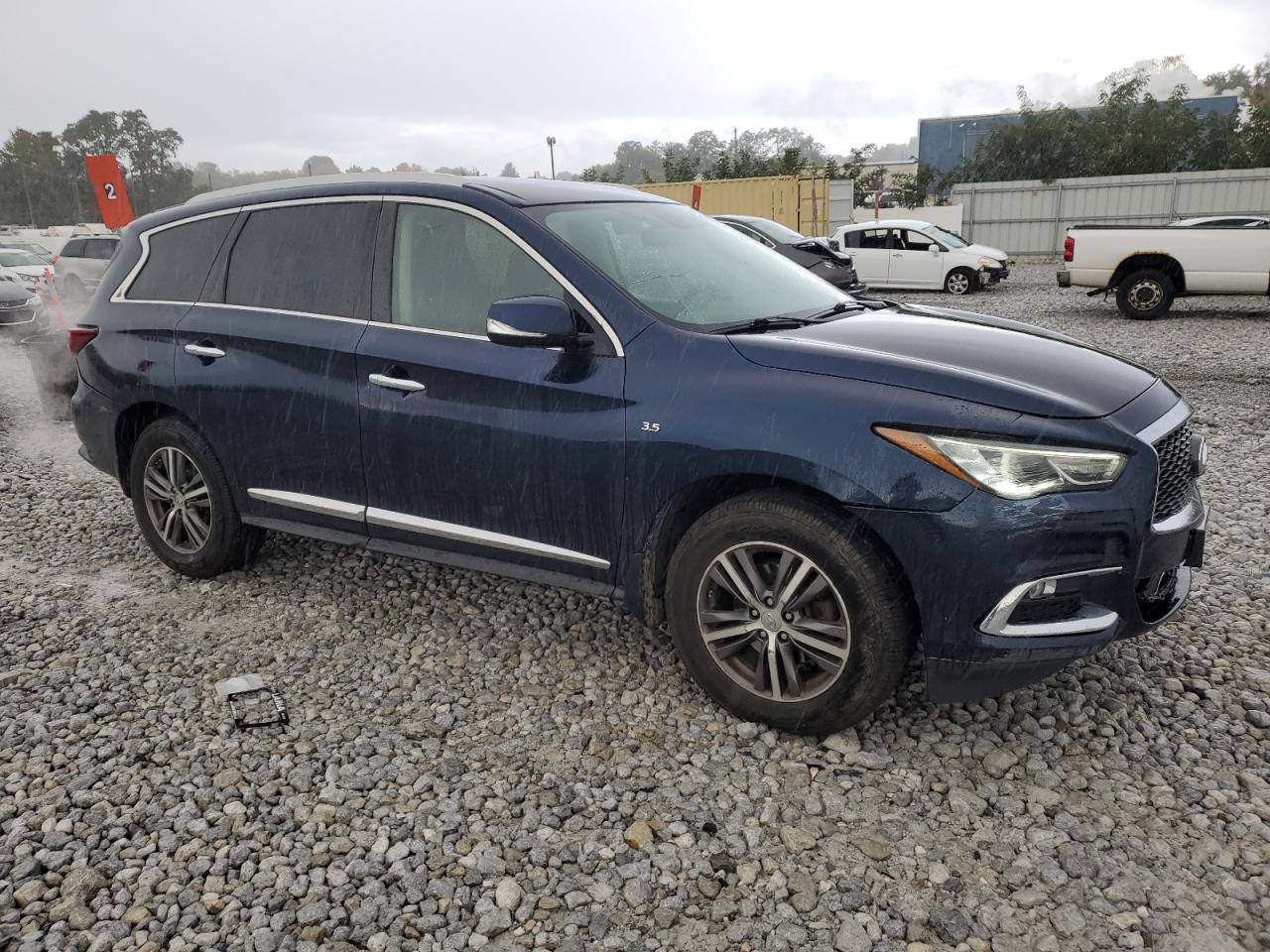 2017 Infiniti QX60 VIN 5N1DL0MM5HC526717 Copart auction photo, front end damage thumbnail 4