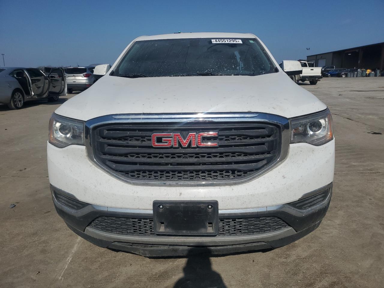 2019 GMC Acadia VIN 1GKKNKLA6KZ195437 Copart auction photo, rear end / hail damage thumbnail 5