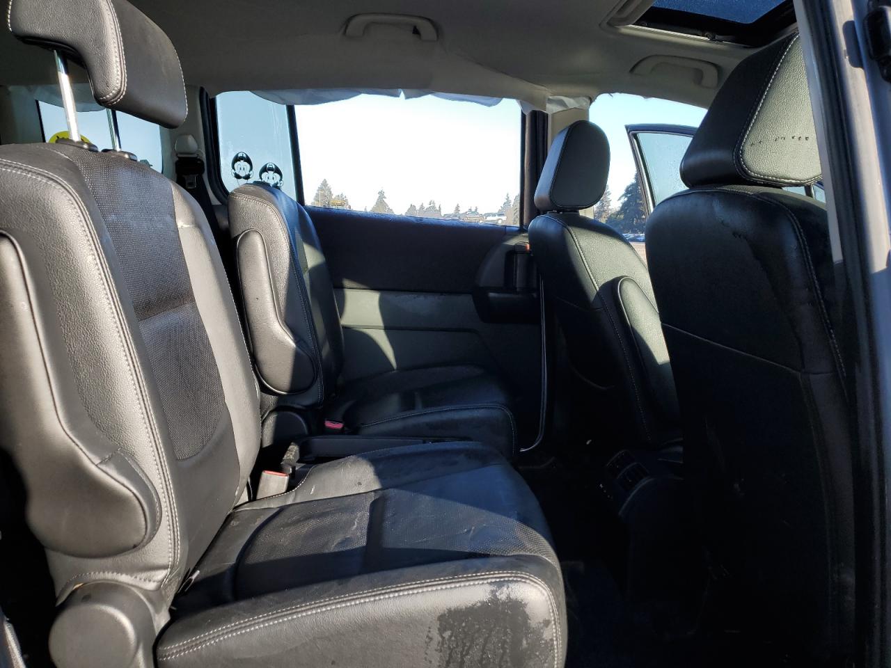 2010 Mazda 5 VIN JM1CR2WL8A0370954 Copart auction photo, side damage thumbnail 11