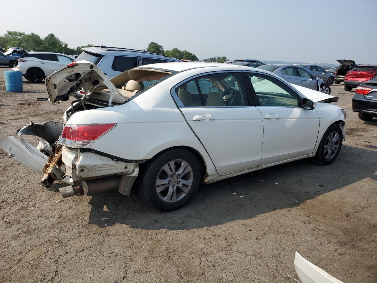 2012 Honda Accord VIN 1HGCP2F4XCA189013 Copart auction photo, rear end / front end damage thumbnail 3