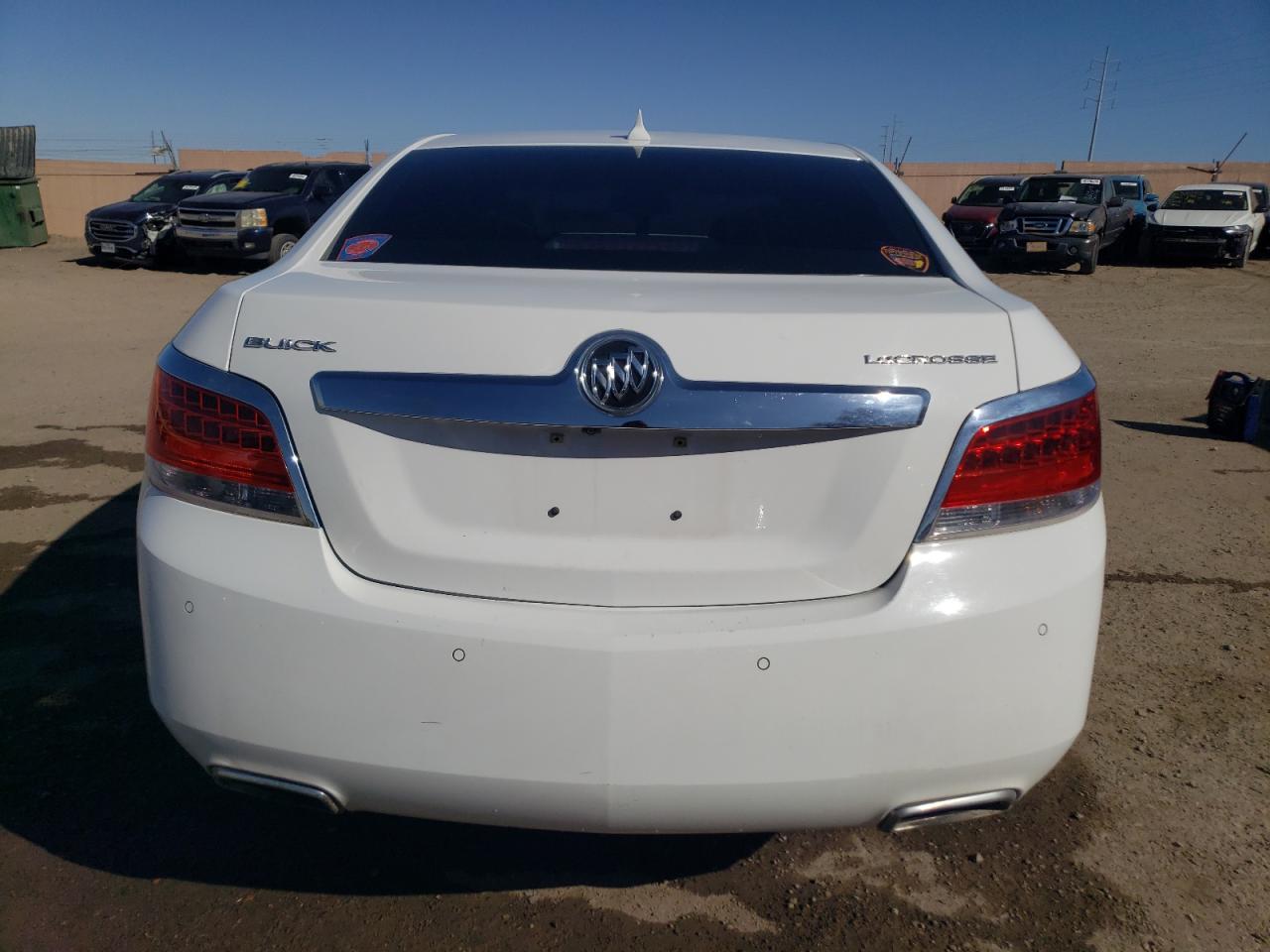 2013 Buick LaCrosse VIN 1G4GC5E39DF160964 Copart auction photo, front end damage thumbnail 6