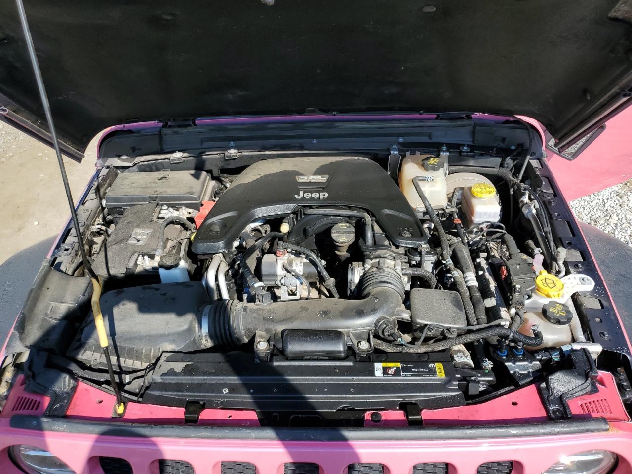 2021 Jeep Wrangler VIN 1C4HJXAG6MW651740 Copart auction photo, rollover damage thumbnail 12